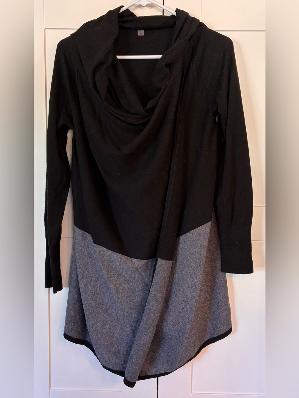 Smartwool cowl neck wrap cardigan